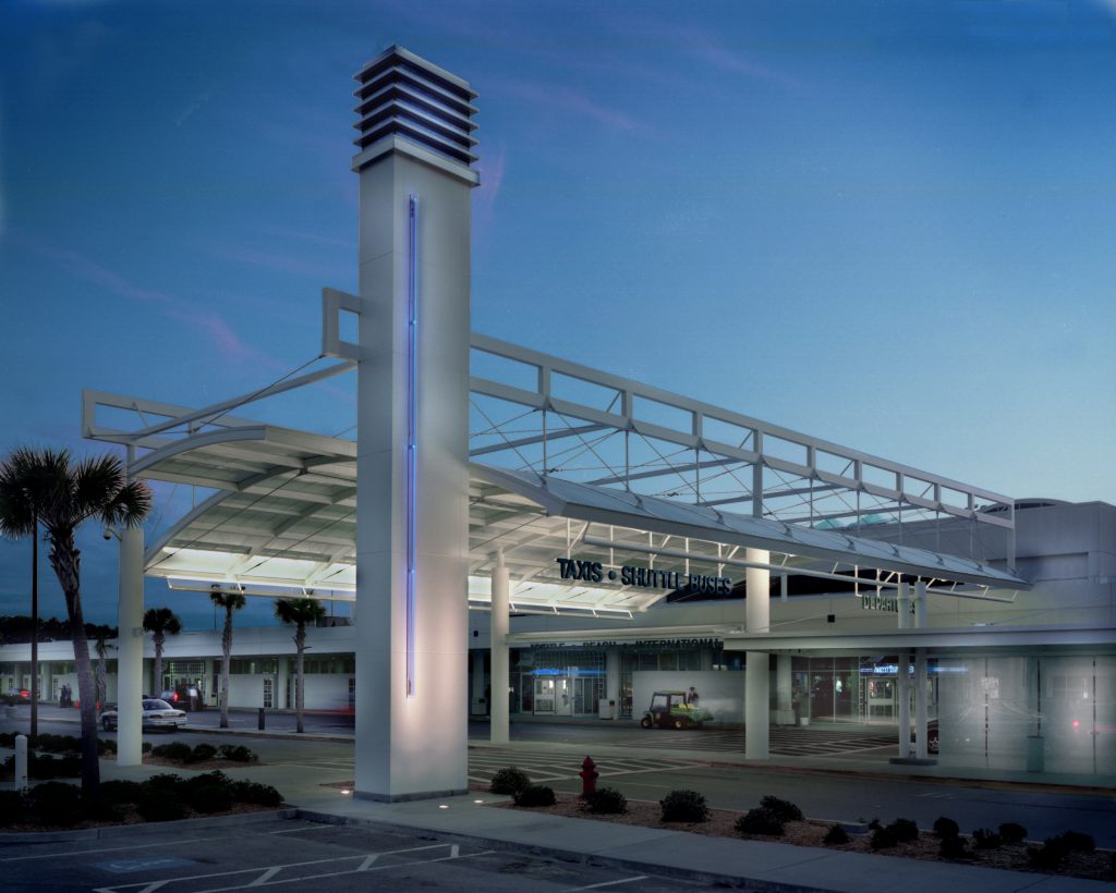 Myrtle Beach International Airport Arrival And Departure Structures 